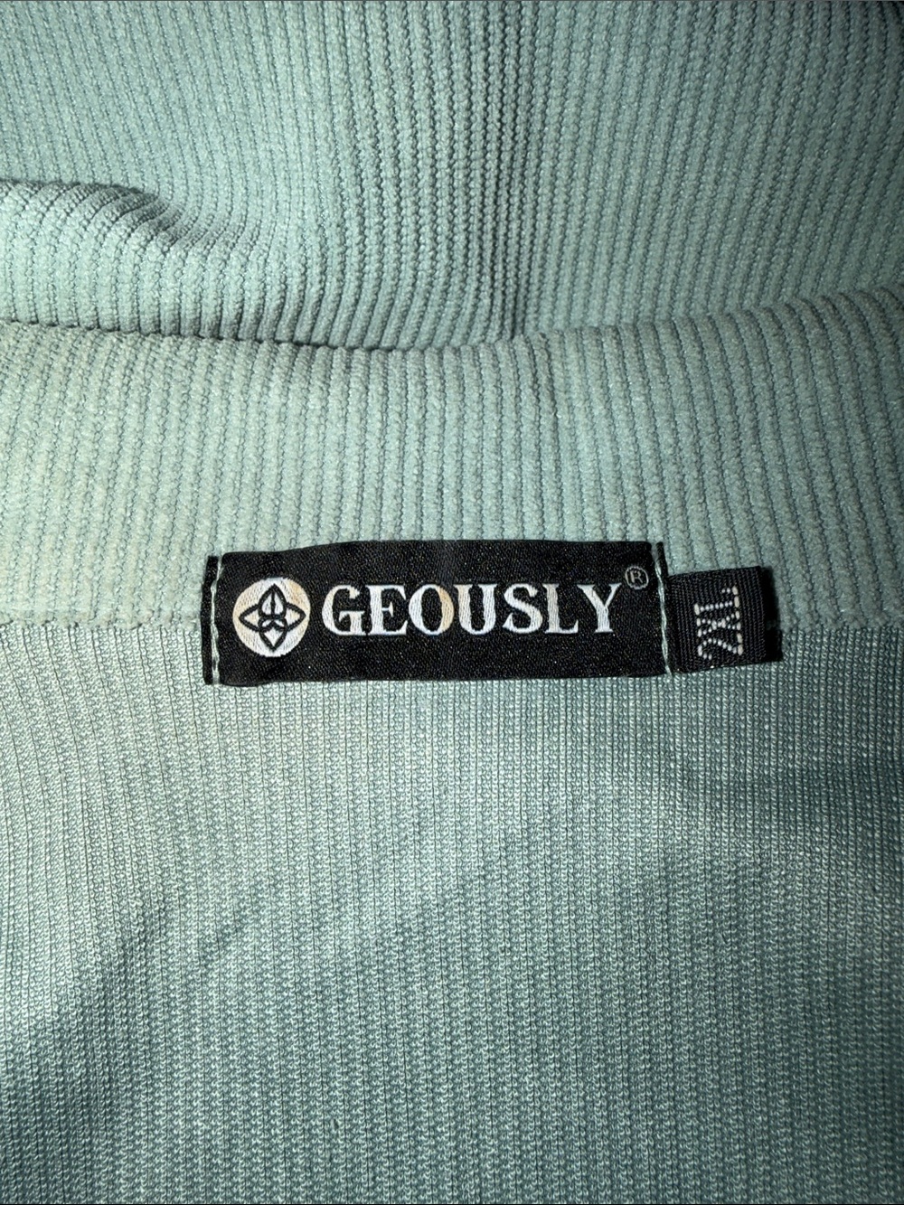 Sage Green Button-Up Shackleton - Picture 3 of 3
